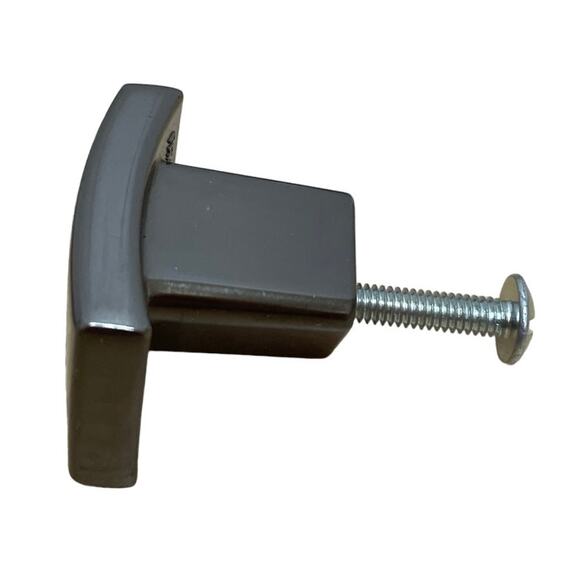 Amerock 1 1/4" Pewter Square Drawer Door Pulls Knobs Lot of 9 New in Bag - Picture 2 of 7